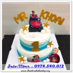 Mẫu Bánh Sinh Nhật Đẹp - A1204